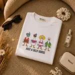 تیشرت خنک باکسی طرح Just a silly goose